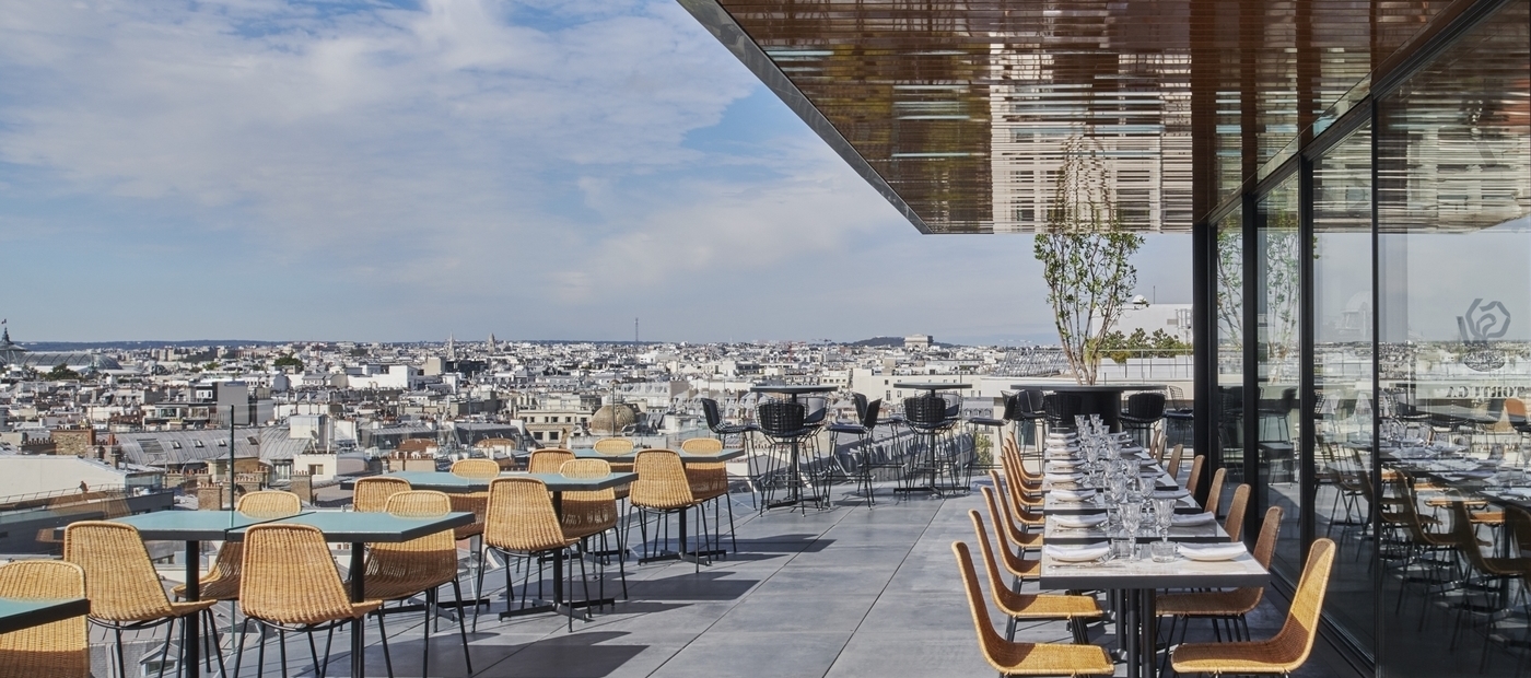 Baie vitrée pensée par Franklin Azzi